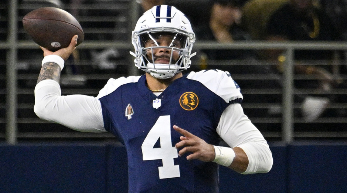 Dallas Cowboys quarterback Dak Prescott